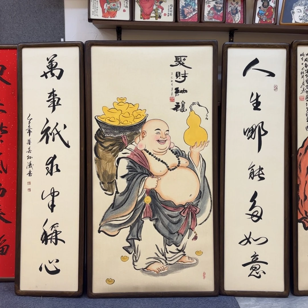 咖***茶国画阿冲手绘钟馗