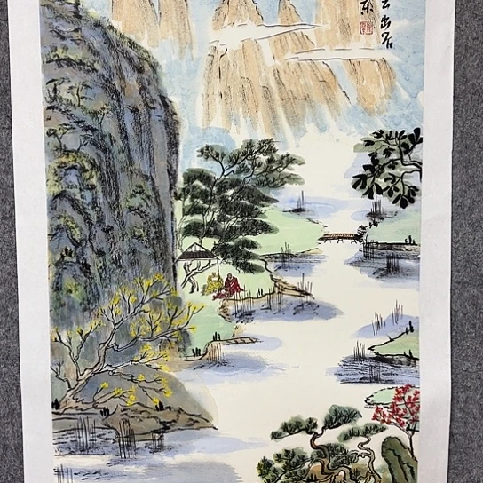 国画我们都是好孩子呀我也