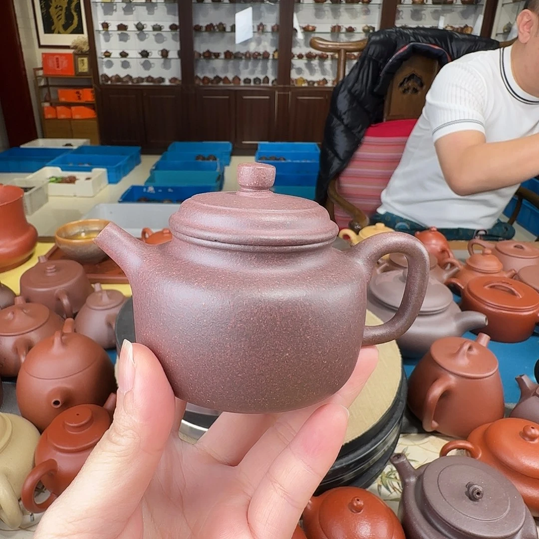 紫砂茶壶德钟底槽清