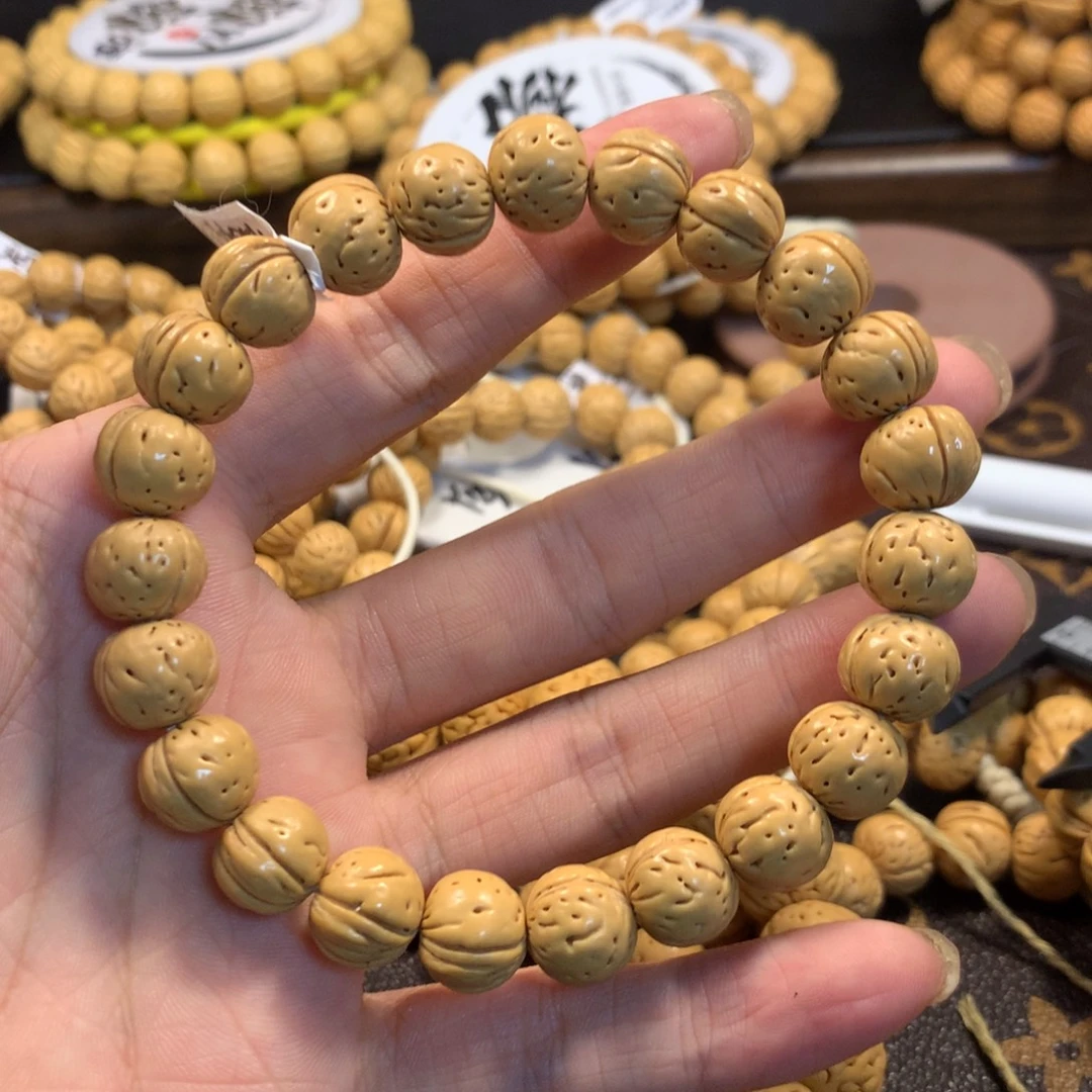 菜***譚手串/手链核桃精品桃核野生手串
