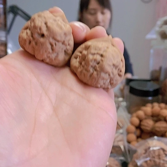 【闪购商品】把件文玩核桃38三角古蝉