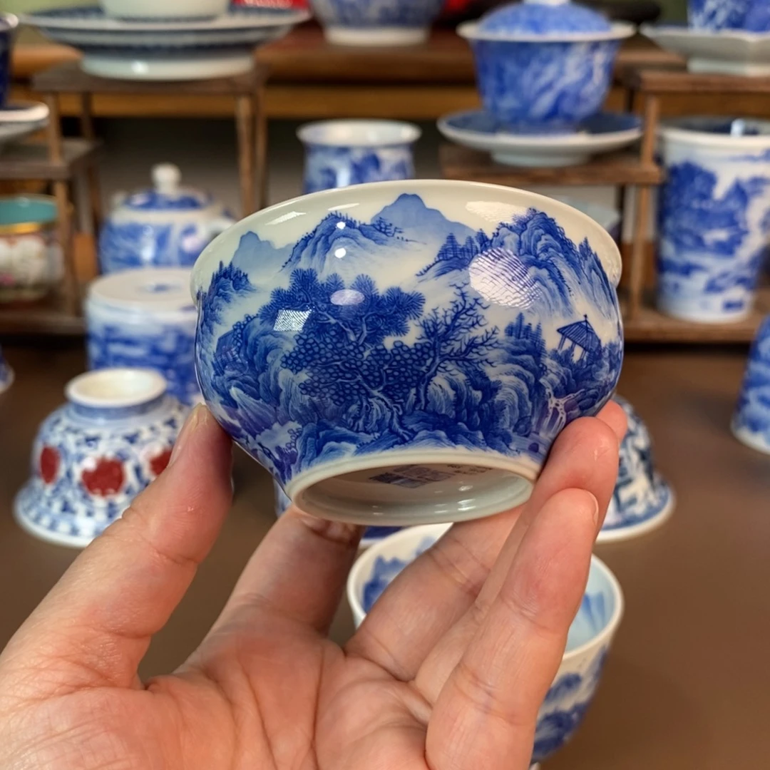 景德镇陶瓷手工手绘