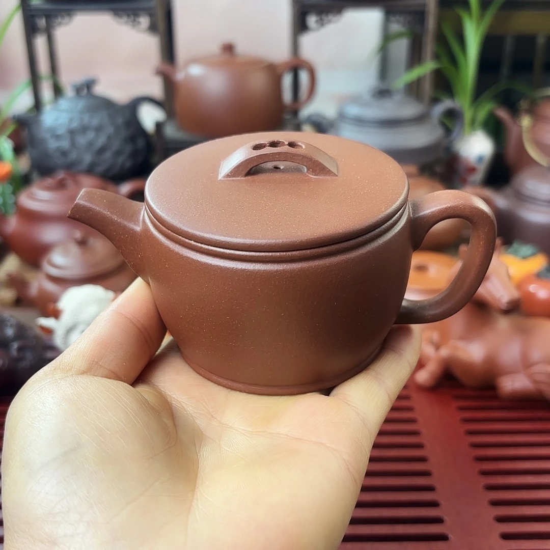 紫砂茶杯汉瓦底槽清150cc