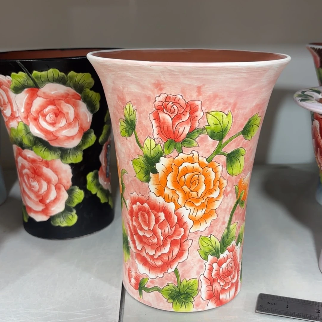 景德镇手绘花盆陶瓷16/21