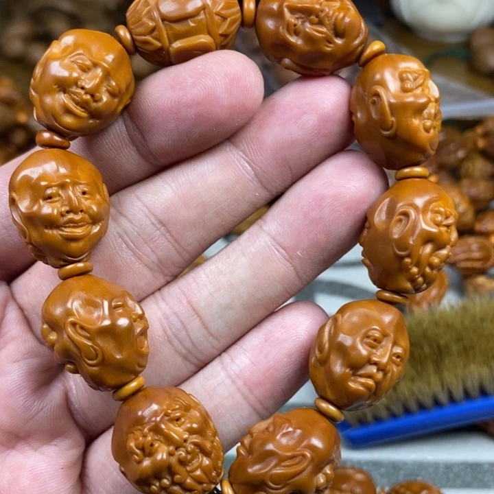 手串/手链橄榄核橄榄核雕工艺手串
