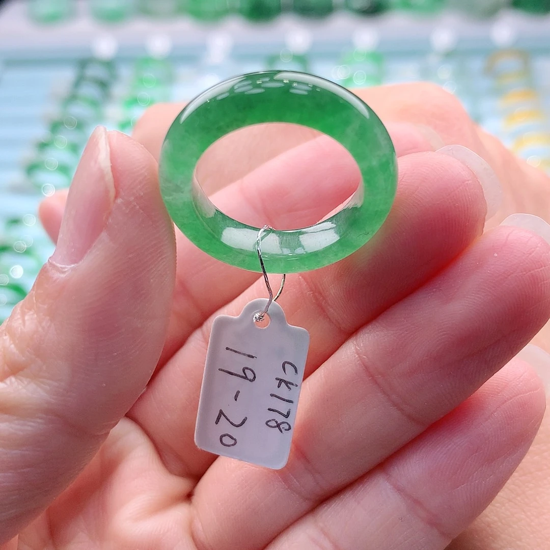 未镶嵌戒指翡翠A货缅甸翡翠