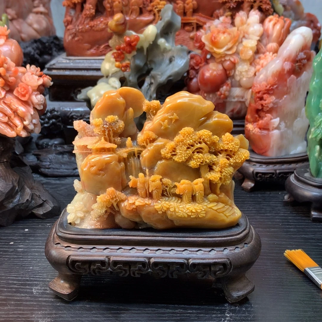 田黄石北部田黄石