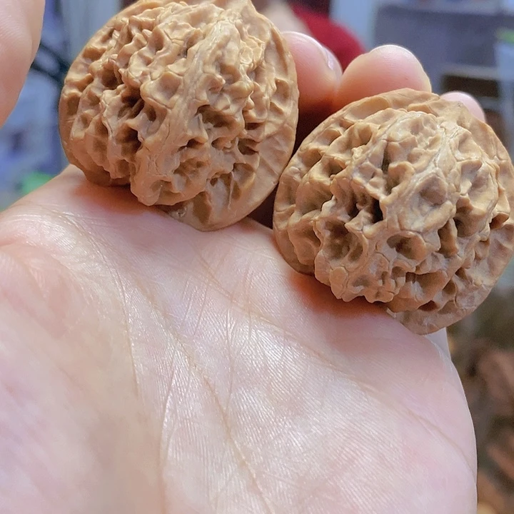 【闪购商品】文玩核桃把件37苹果大肚子