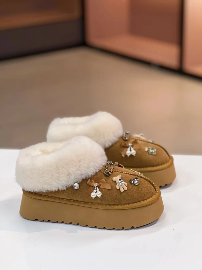 【蓉姐专属】巴洛克欧货雪地靴1618-1