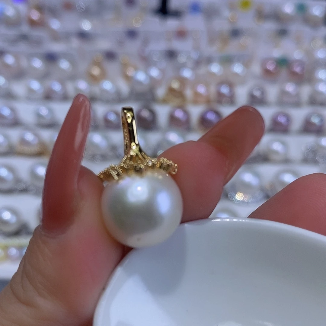 淡水珍珠合金颈饰