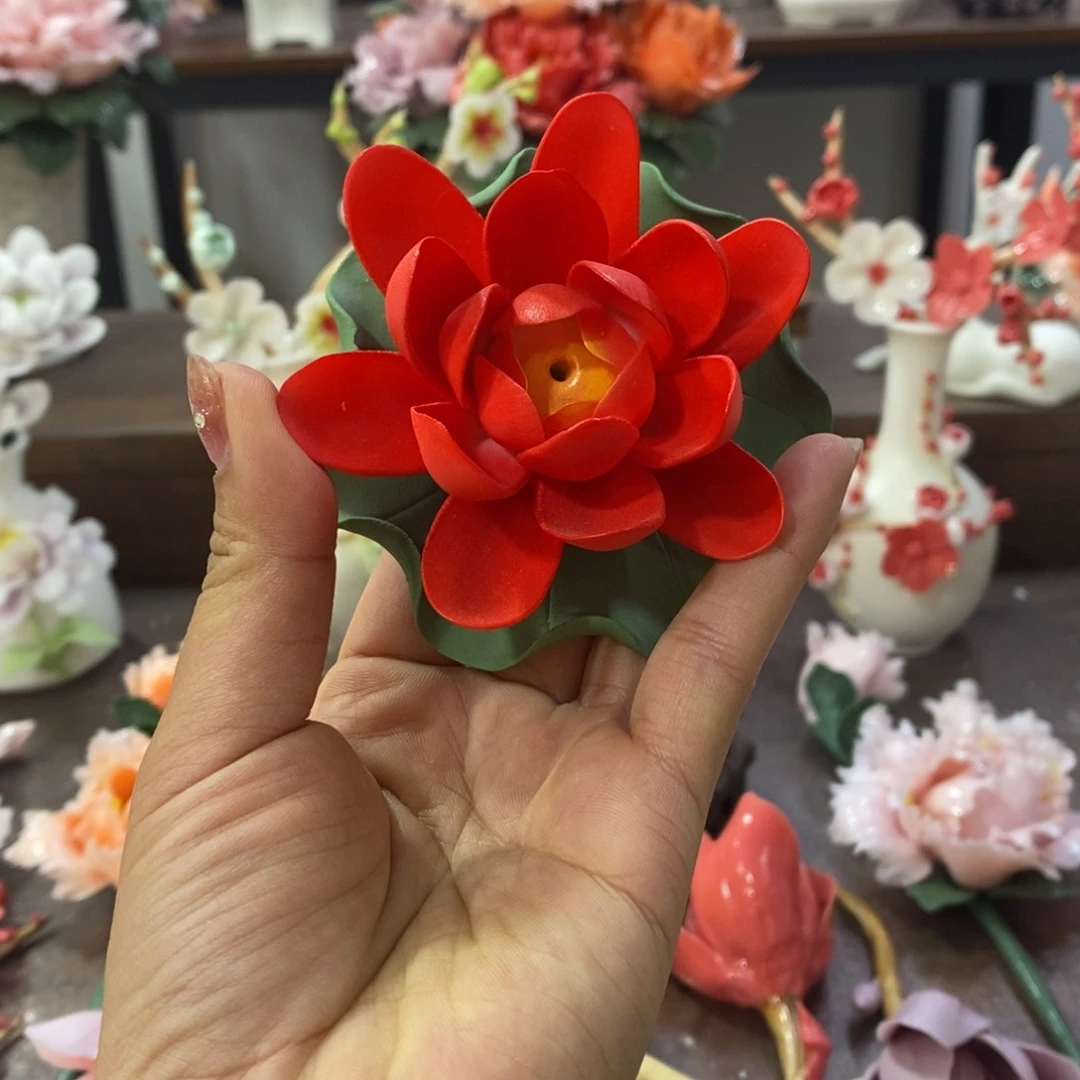 瓷片陶瓷工艺品摆件