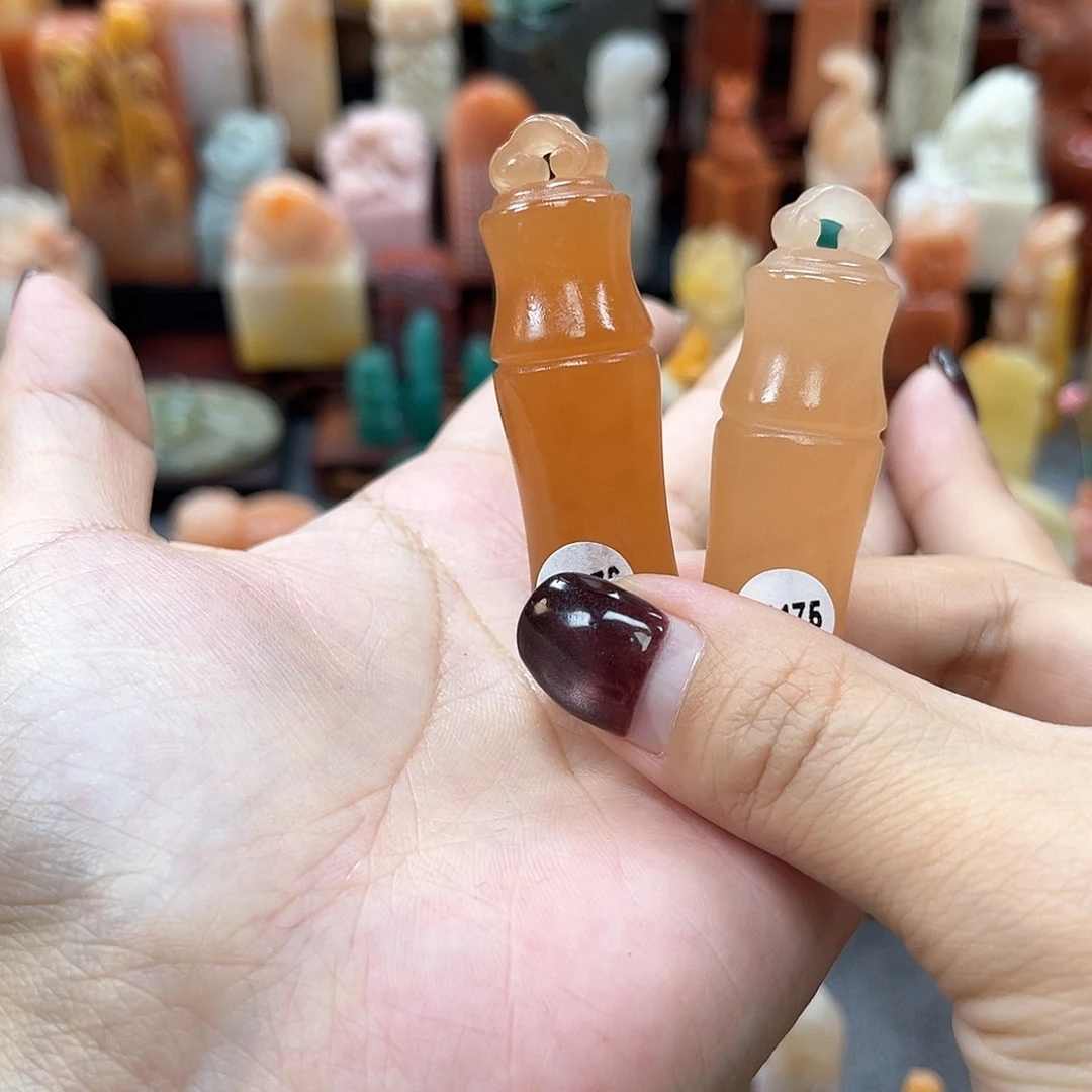 寿山石印石人****ト11761175包邮包刻