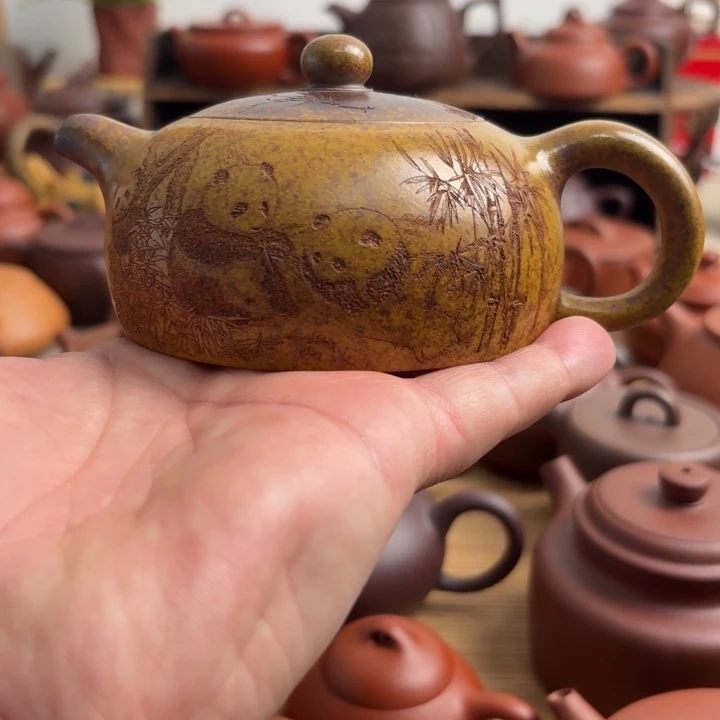 茶壶紫砂原矿紫砂毫升180