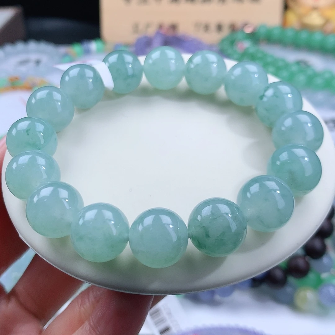 翡翠手链未镶嵌我**鸭卡12.5