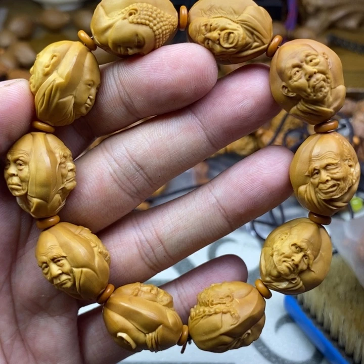 橄榄核手串/手链橄榄核雕工艺手串