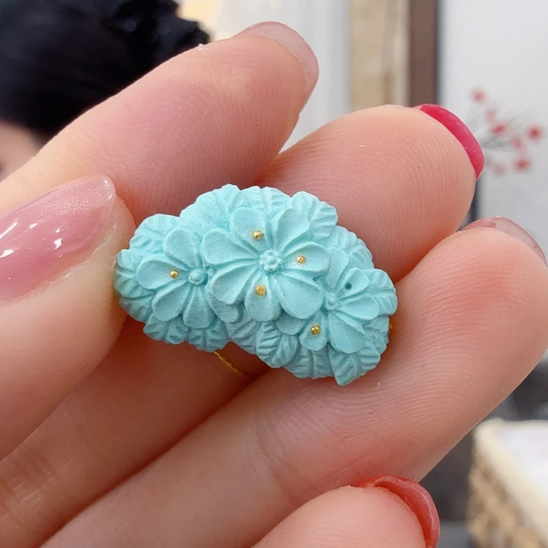 绿松石未镶嵌珠宝奇石