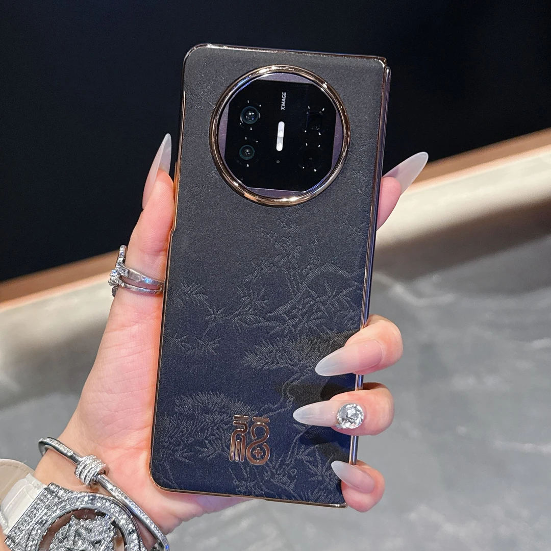 国风福字适用华为MateX6手机壳折叠屏MateX5/X3新年款VS3奢华高档