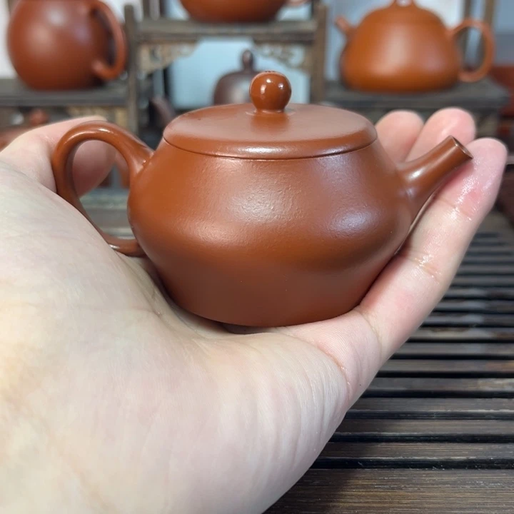 紫砂茶壶原矿紫砂手工制作