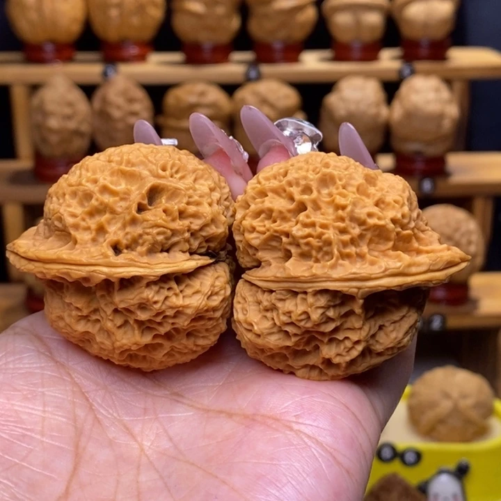 文玩核桃把件蝉王23号41尺