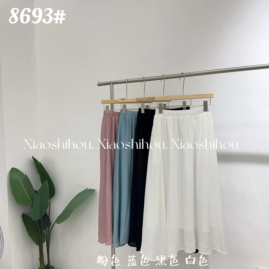 小时候女装店糖果色半裙（有口袋）8693