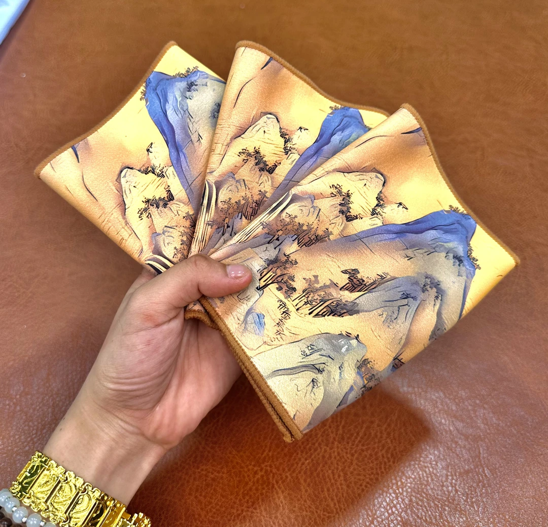 ZHTJ3061-千里江山茶巾3条