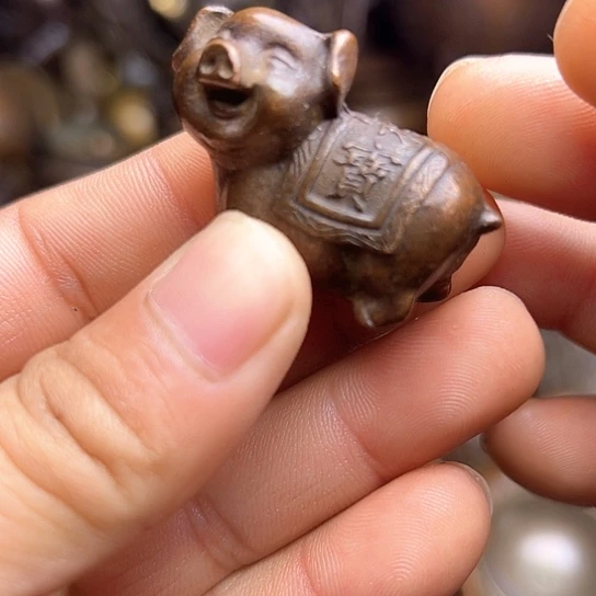 铜制文玩把玩物件