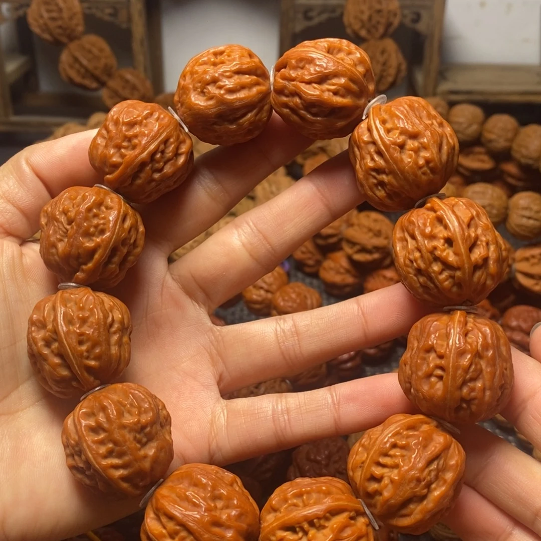 文玩核桃手串粗筋手持