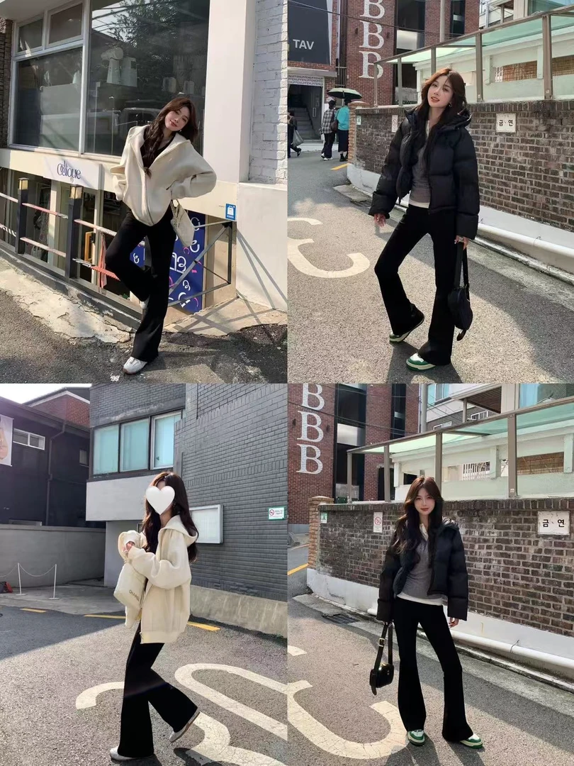 ax显瘦喇叭裤2219