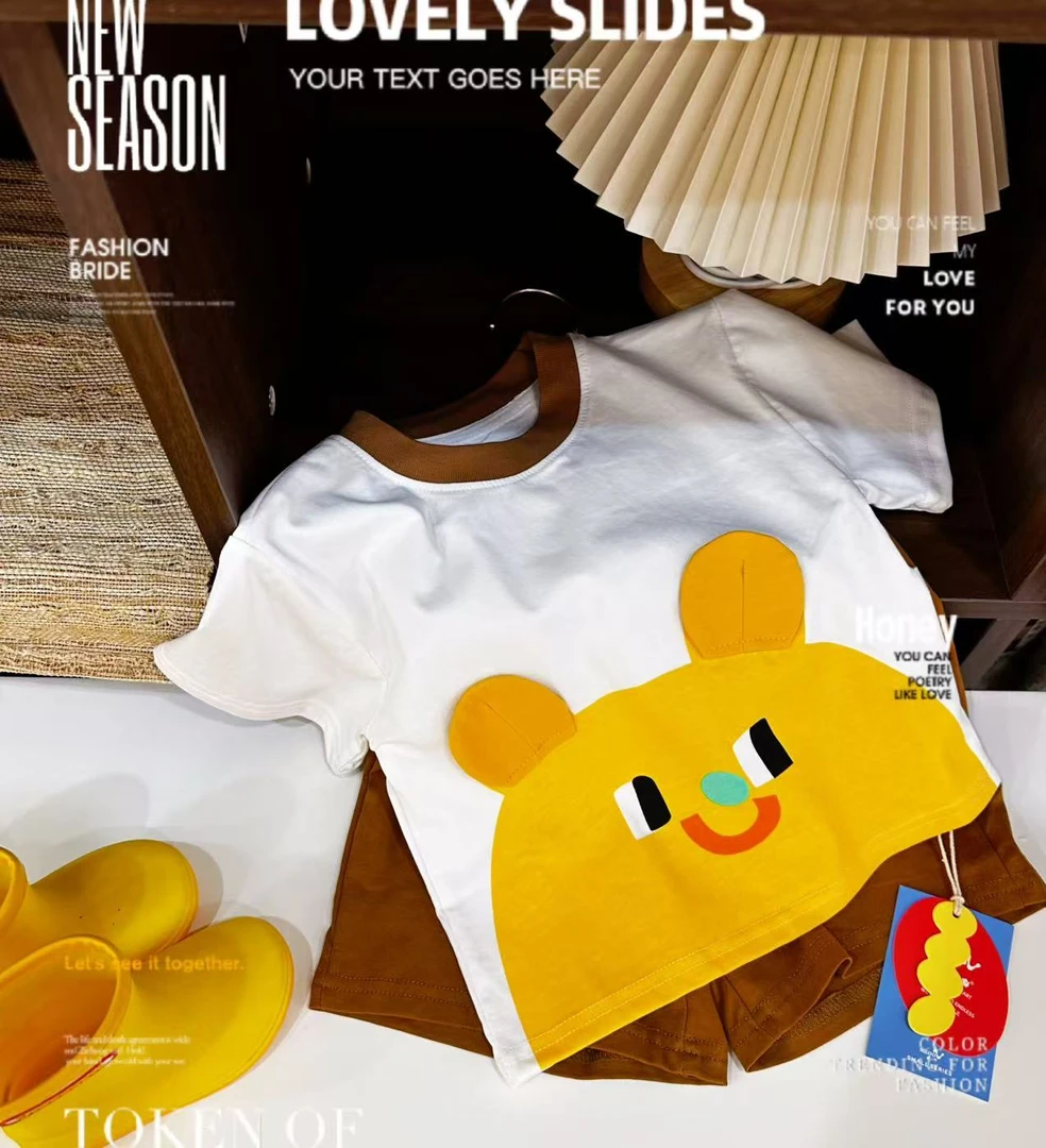 棒棒熊双兔睡袍哈衣