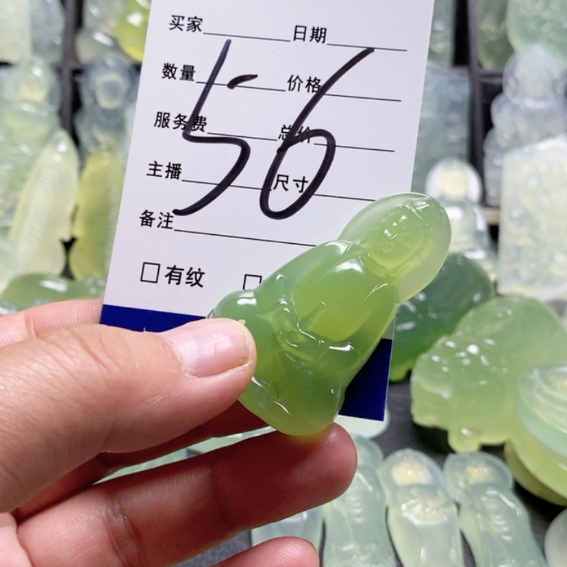 【闪购商品】合金蛇纹石玉颈饰用****5