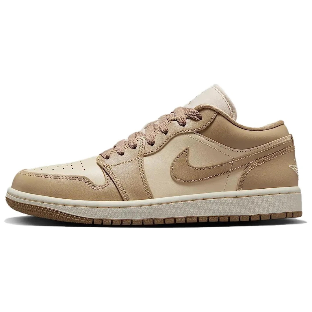 NIKE/耐克Air Jordan 1帆布AJ1白蓝低帮男女款复古板鞋IB8855-121