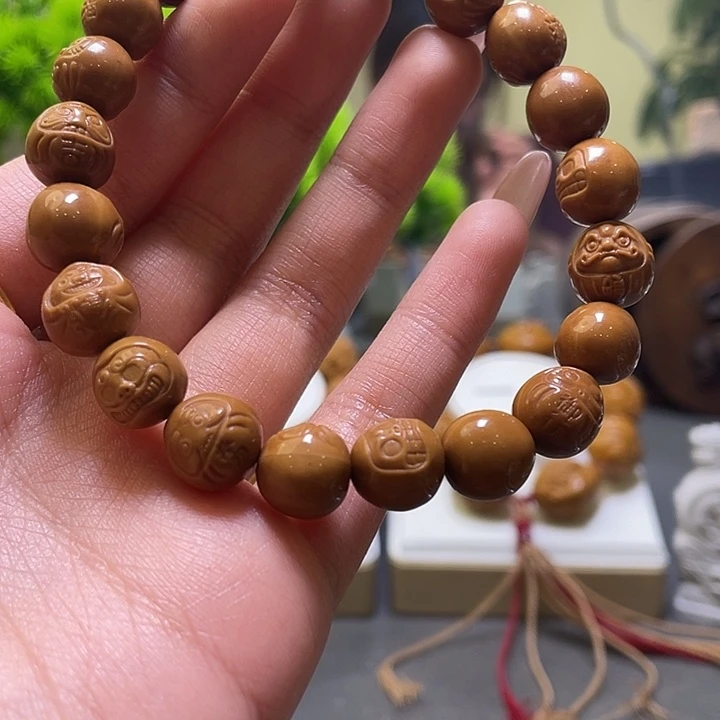 不***掉橄榄核吊坠橄榄核雕