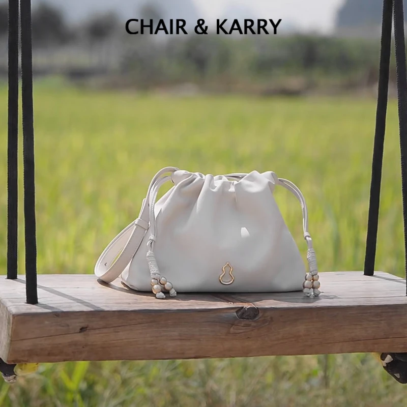 【董洁同款】小众设计如愿云朵包女2025新款单肩腋下垃圾袋斜挎女包