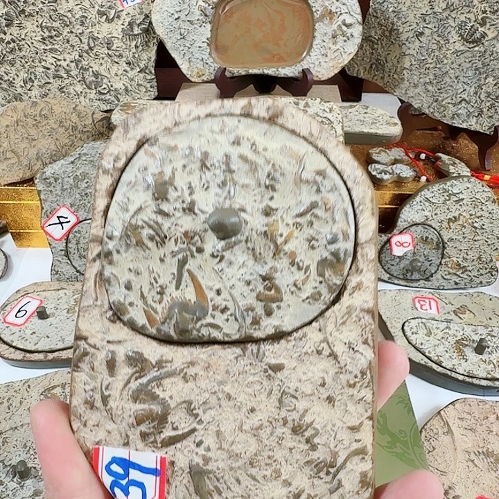 燕子石三叶虫砚台