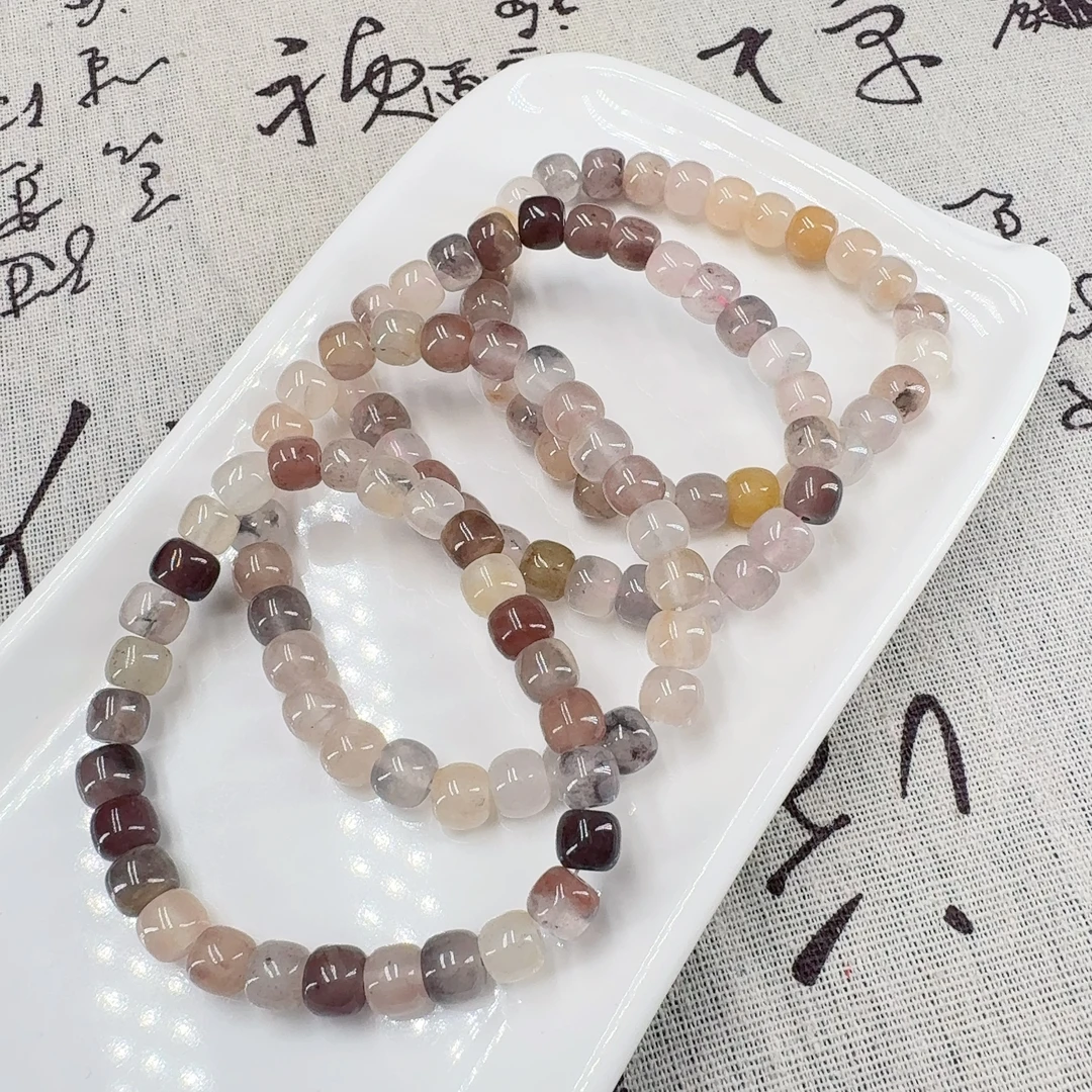 A068 紫罗兰色系老型珠手串  多样性发一串