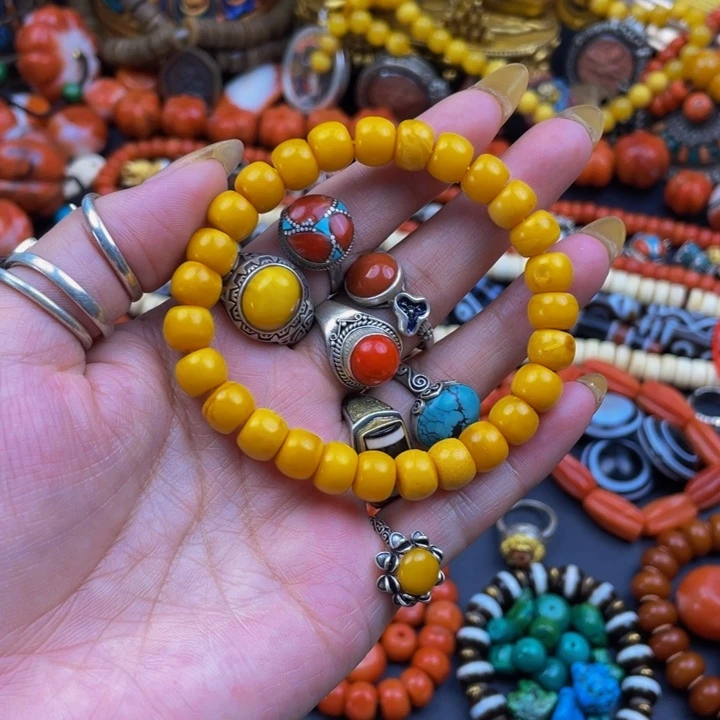 泥塑擦擦的吊坠和