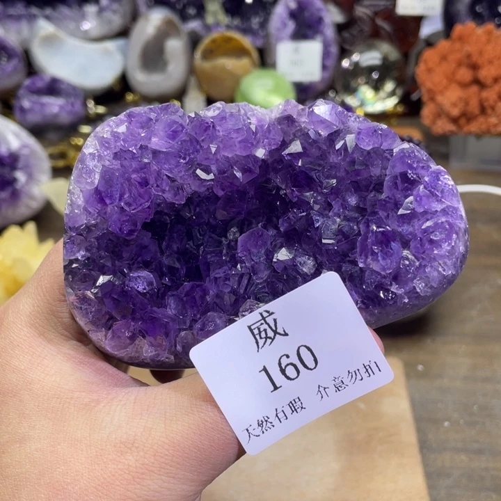 未镶嵌水晶珠宝半成品