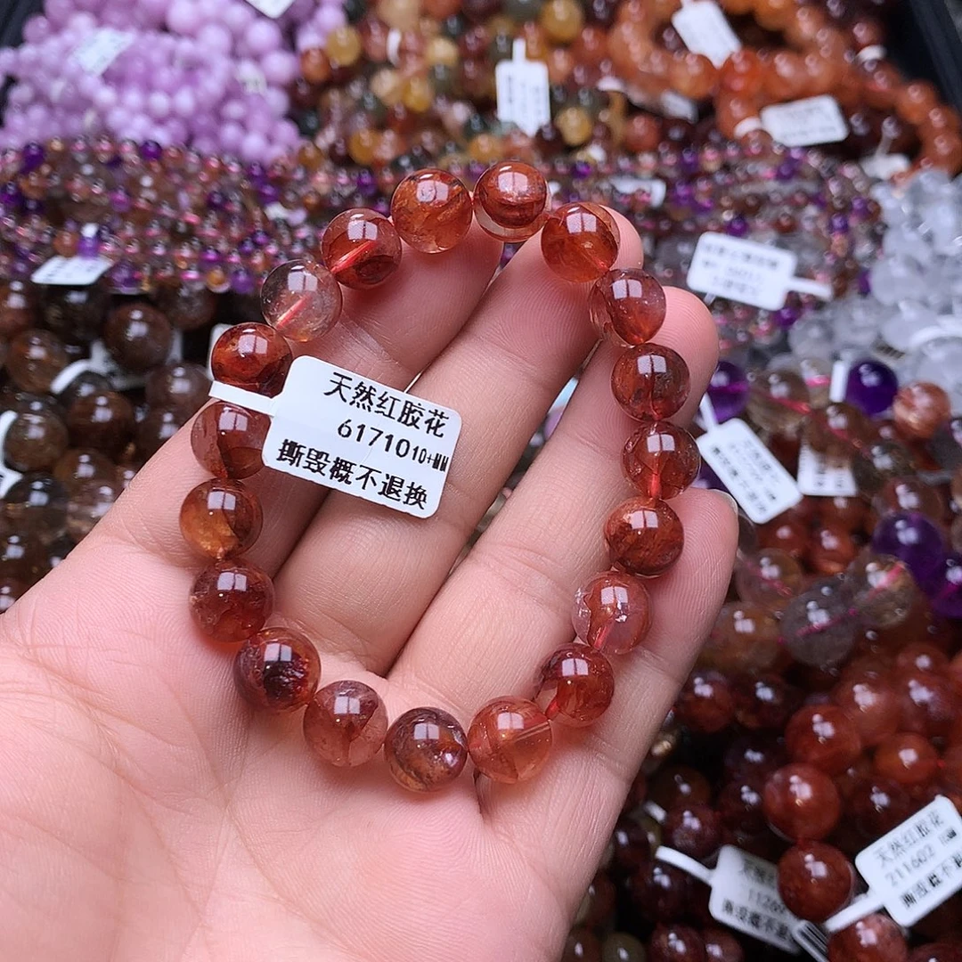 水晶未镶嵌手链，，