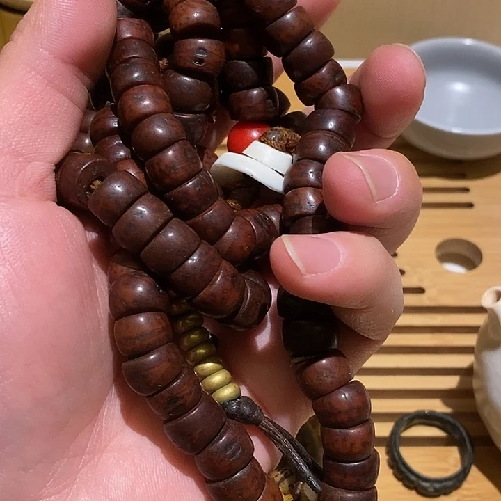 尚***进凤眼菩提手串老凤眼念珠念珠