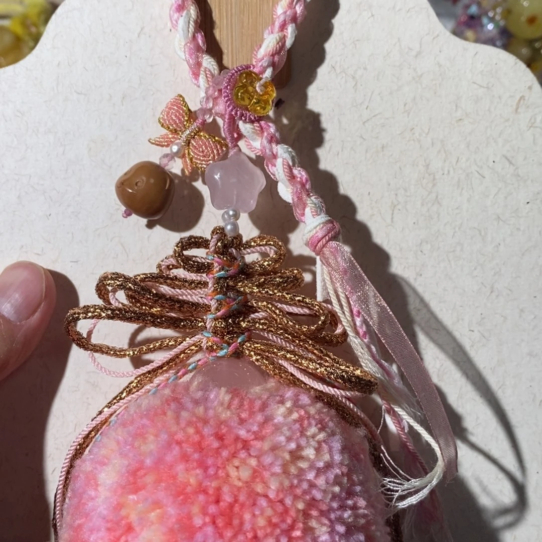 琥珀未镶嵌手链琥珀包挂