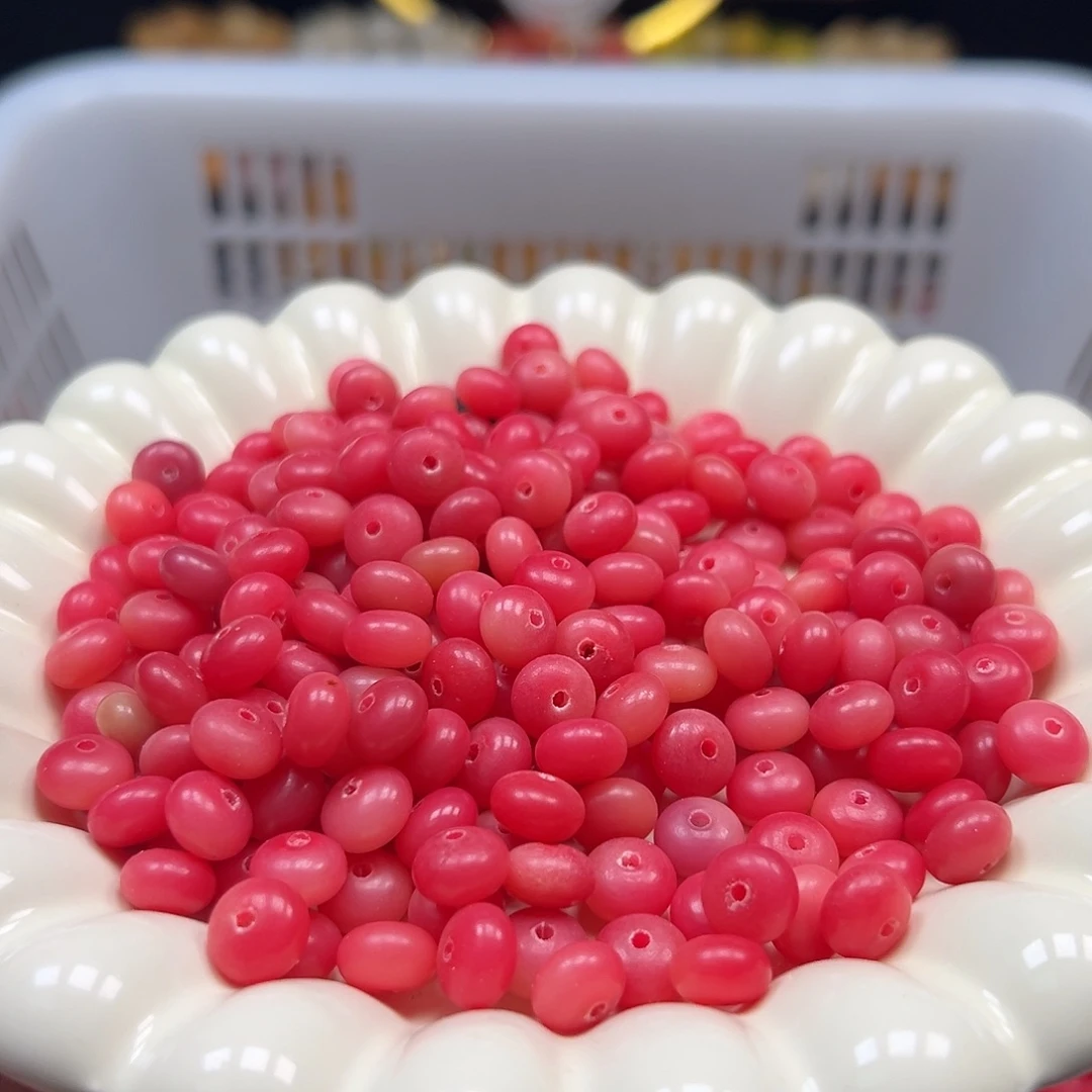 菩提根/象牙果手串微瑕卡9樱桃酪算盘200颗