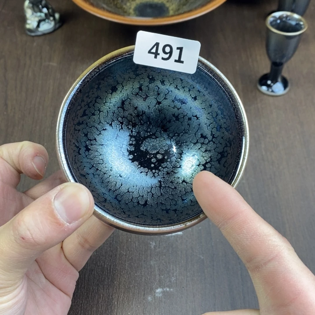 茶盏全手工原矿原釉建盏