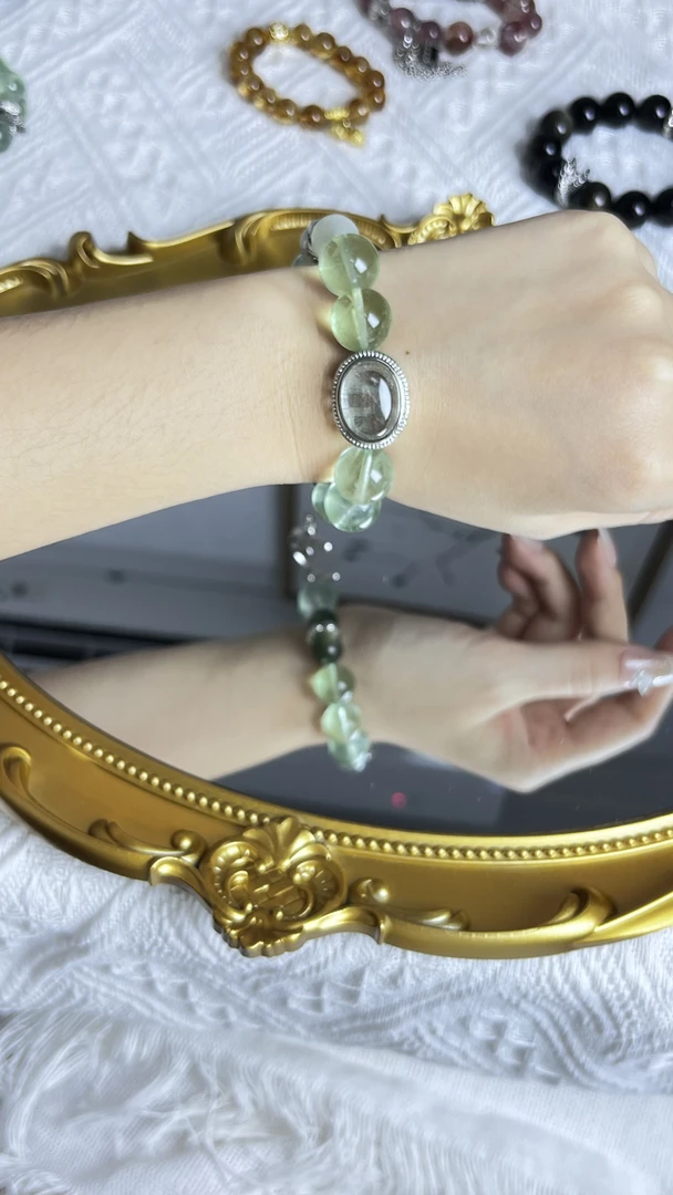 绿精灵宝石手串DIY