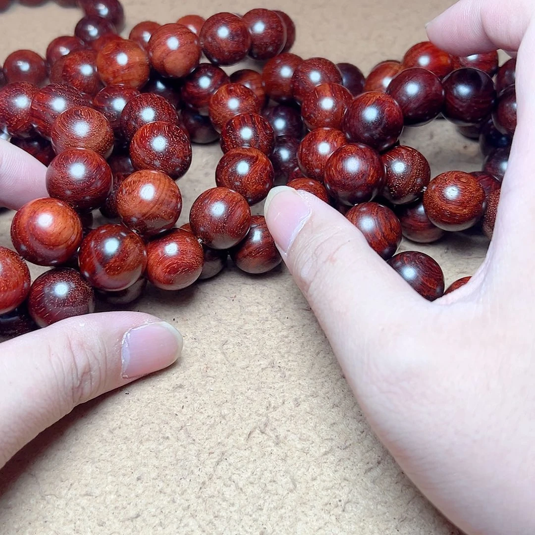 手串/手链小叶紫檀18干磨原滋原味福利