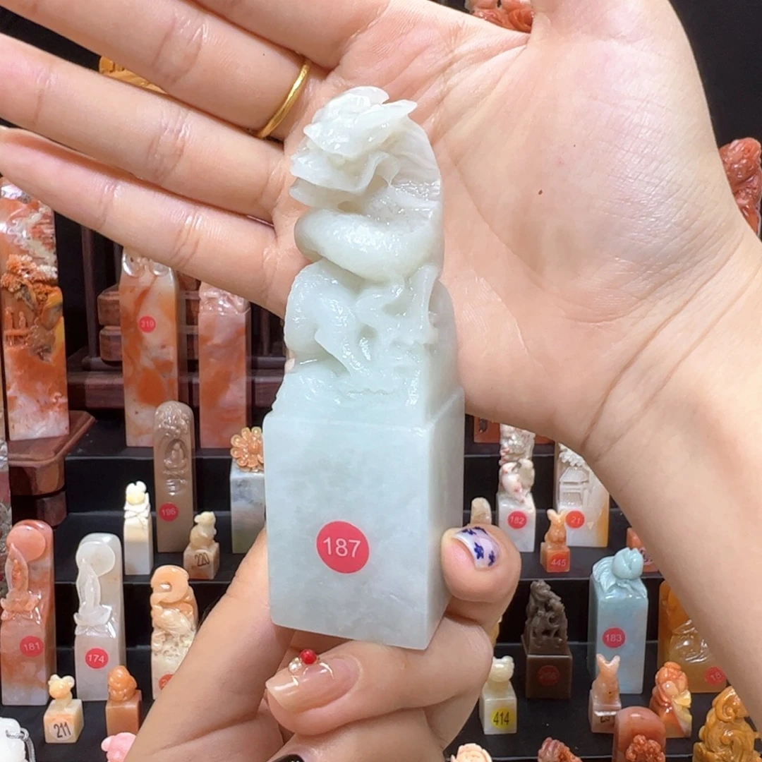 昌化石印石手工制作