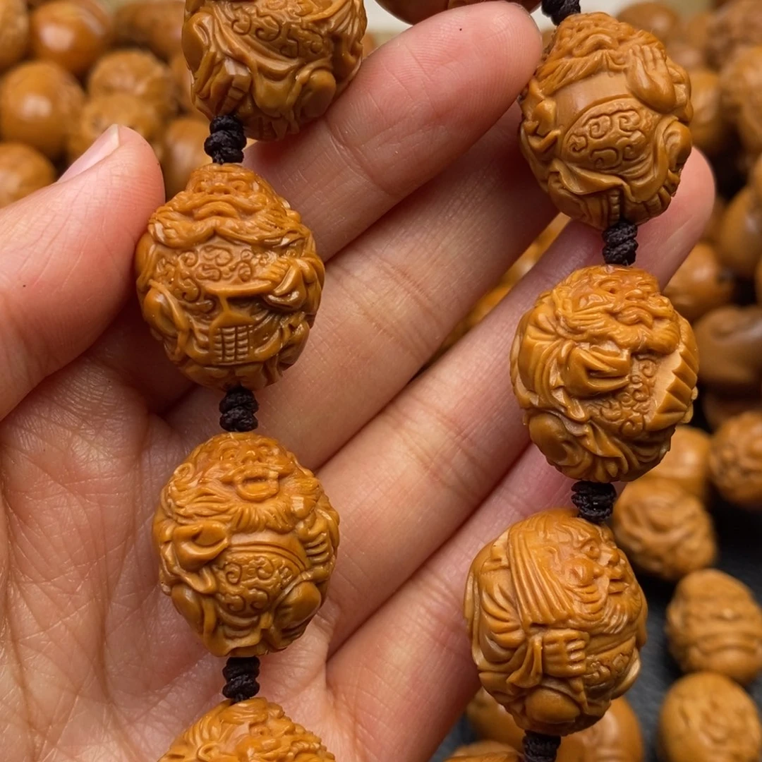 橄榄核手串整身钟馗
