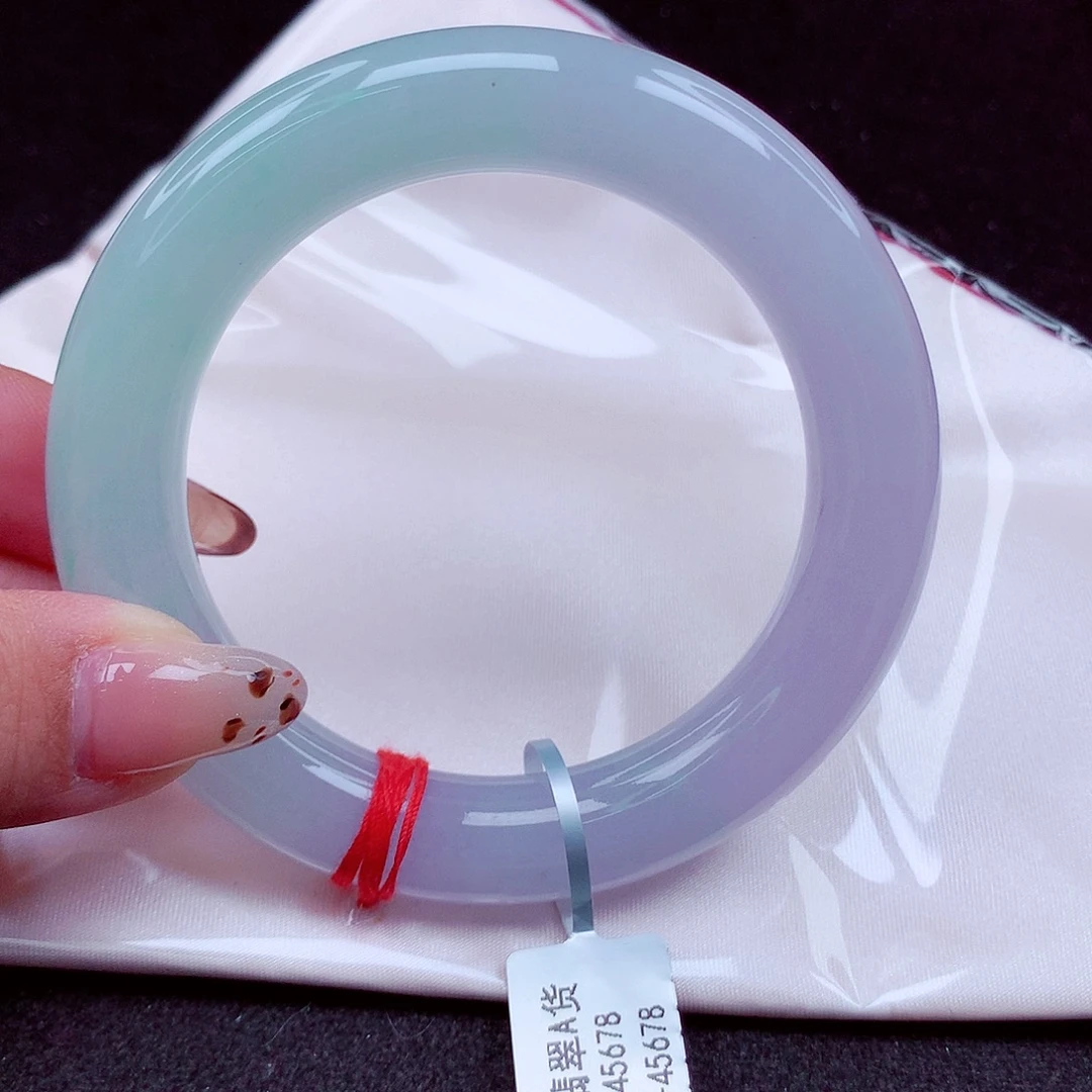 .***敏翡翠未镶嵌手镯天然缅甸翡翠A货玉手镯