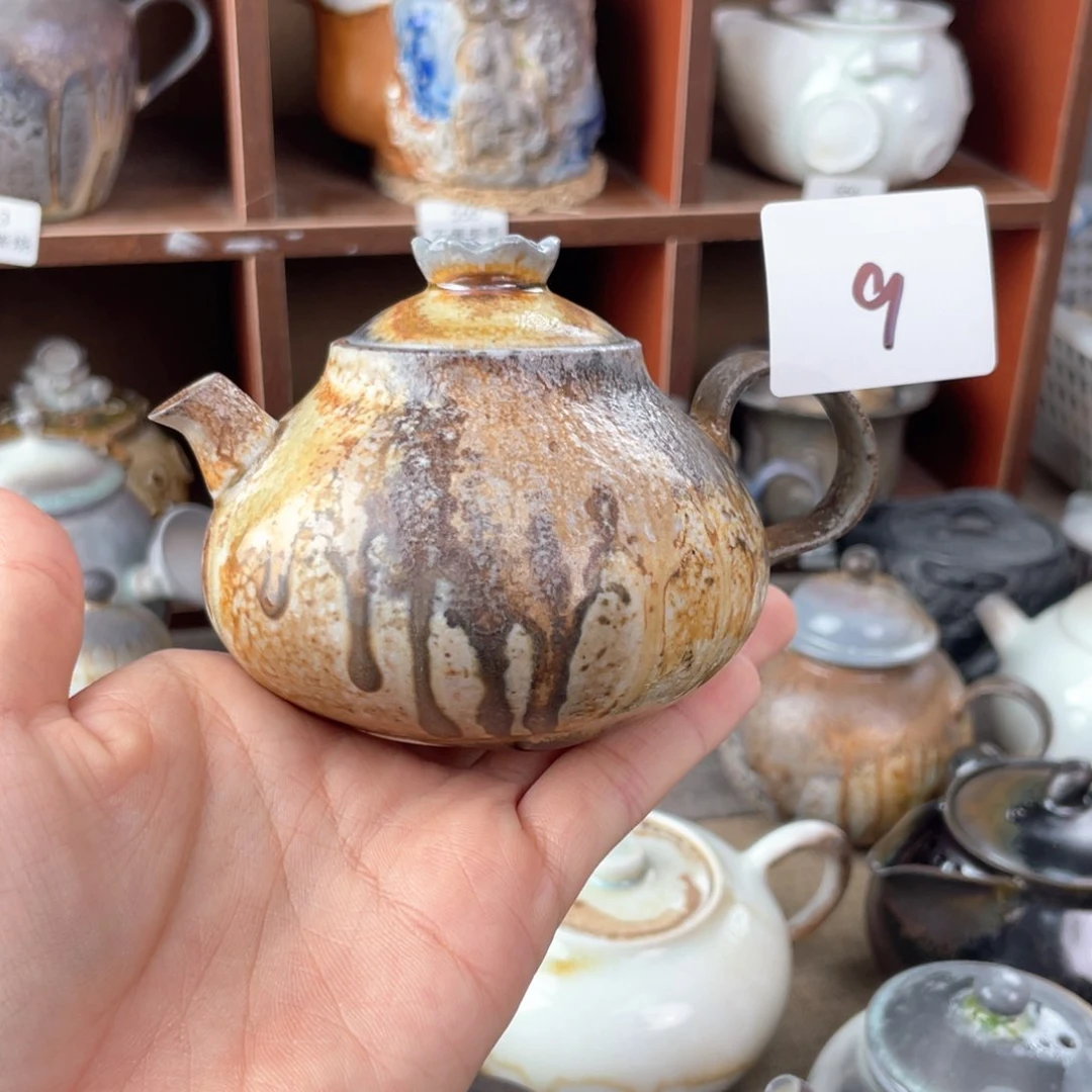 9陶泥精品壶一起喝茶