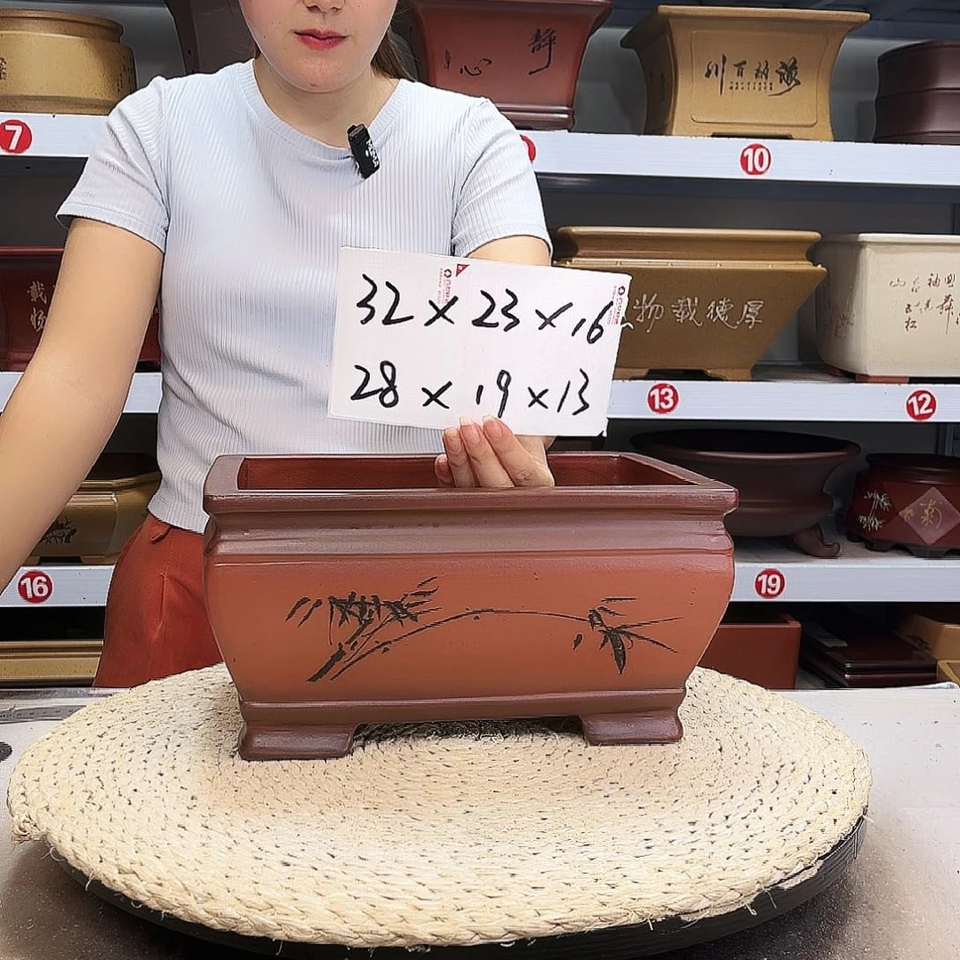 紫砂花盆紫砂花盆