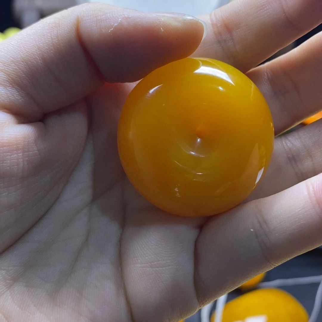 執***念非金属小号老蜡平安扣